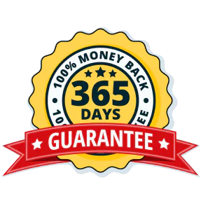 365 days money back guarantee