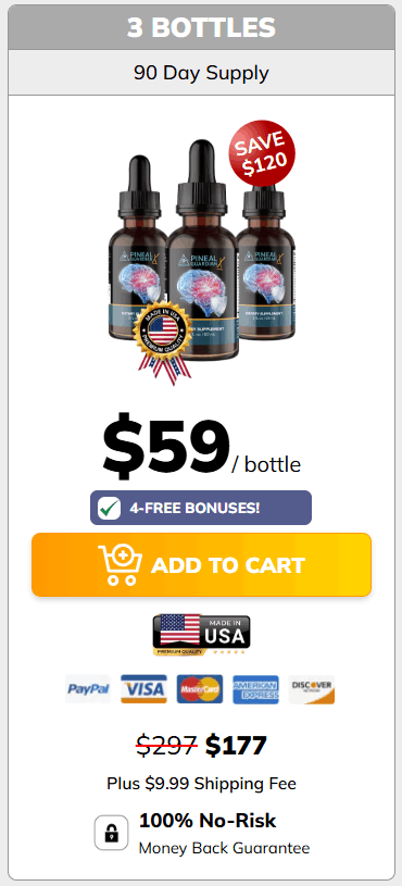 Pineal Guardian X buy now 3 bottles